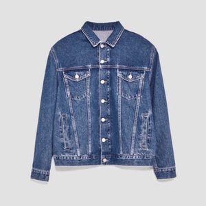 Zara Vintage Inspired Denim Jacket